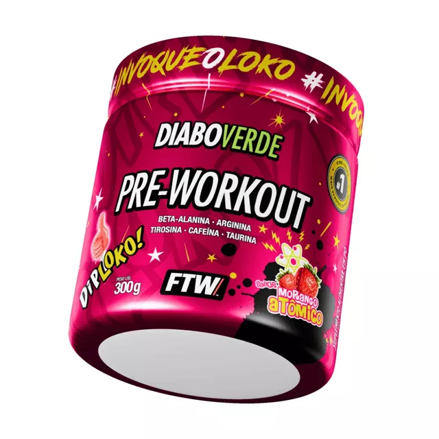 Pré-Treino Diabo Verde 300 g FTW