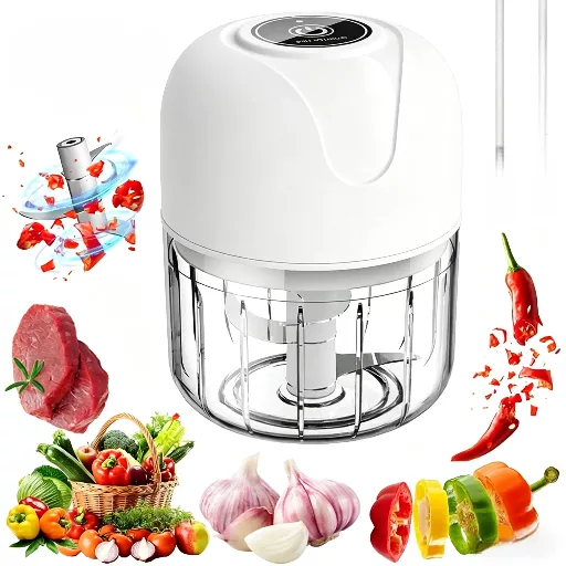 Mini Processador Elétrico sem Fio 250 ml