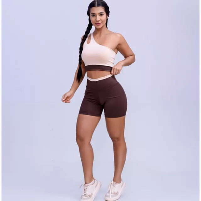 Conjunto Fitness Bicolor Zero Transparência