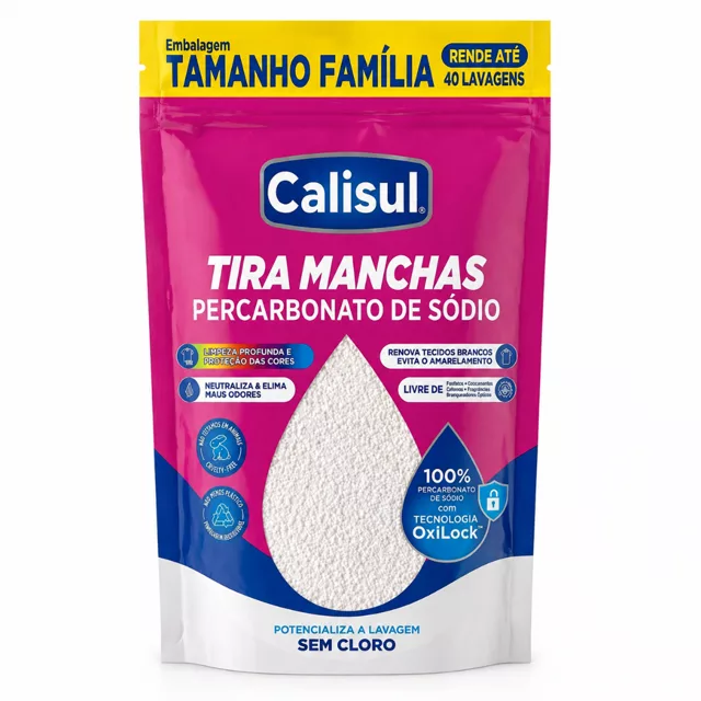 Percarbonato 100% Puro Tira-Manchas