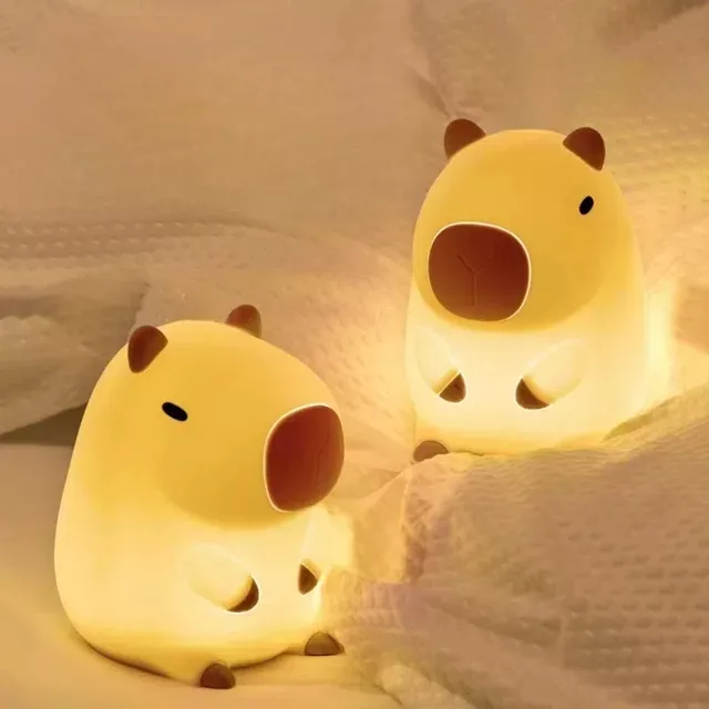 Luminária Capivara Luz Noturna