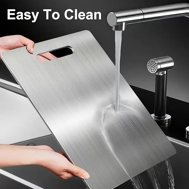 Tábua de Corte em Aço Inox 304 46 cm