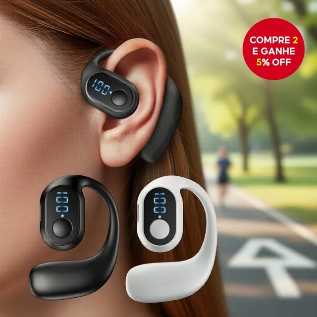 Fones Bluetooth D6/D5: Compre 1, Leve 2