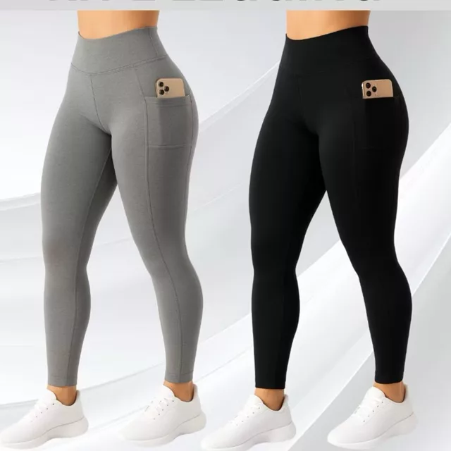 Calça Legging com 2 Bolsos (Unidade ou Kit)