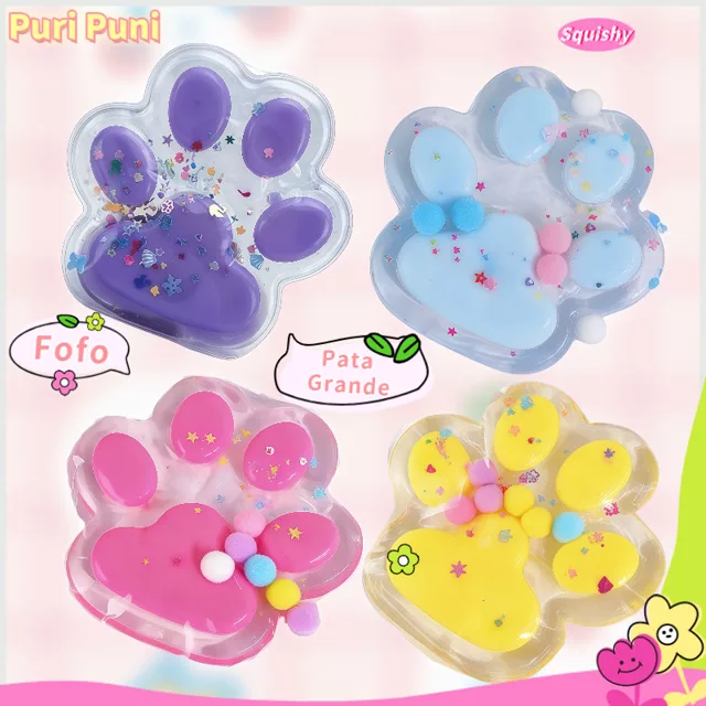 Squishy Patinha de Gato Antiestresse