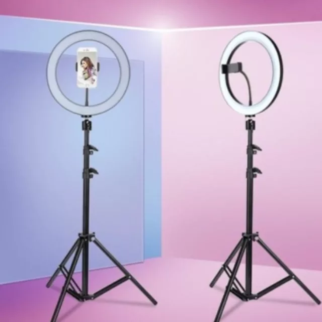 Ring Light 10 Polegadas com Tripé 2,10 m